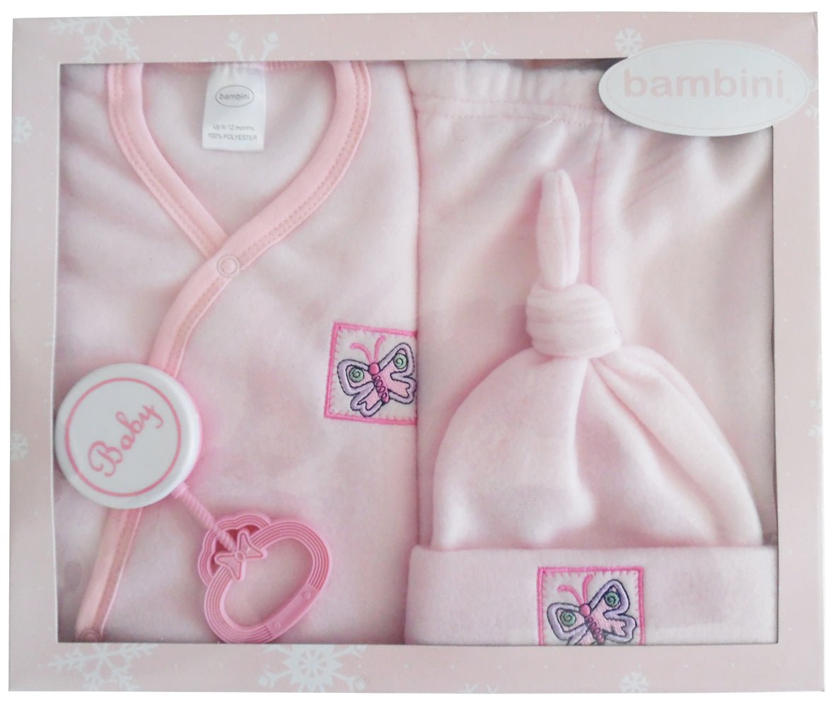 4 Piece Fleece Set - Pink – Lovable Layers Kids Essentials | LovabLelayers