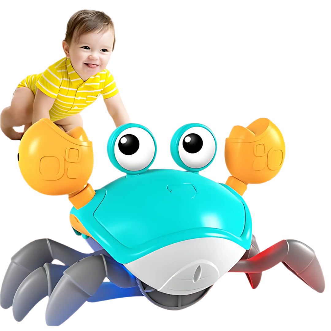 Auto-Sensing Obstacle-Crawling Crab Toy