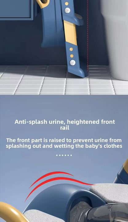 Kids Potty Training Seat with Step Stool – Foldable, Safe & Easy to Clean