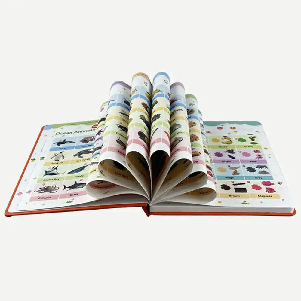 Kids English Sound Book — 300+ Words, Songs & Quiz Mode | Ages 1–6