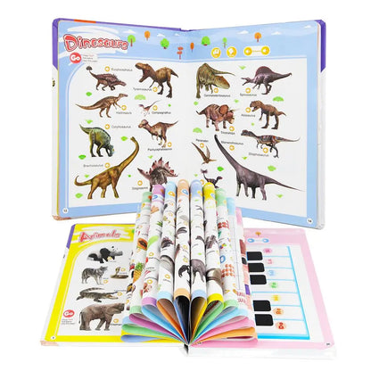 Kids English Sound Book — 300+ Words, Songs & Quiz Mode | Ages 1–6