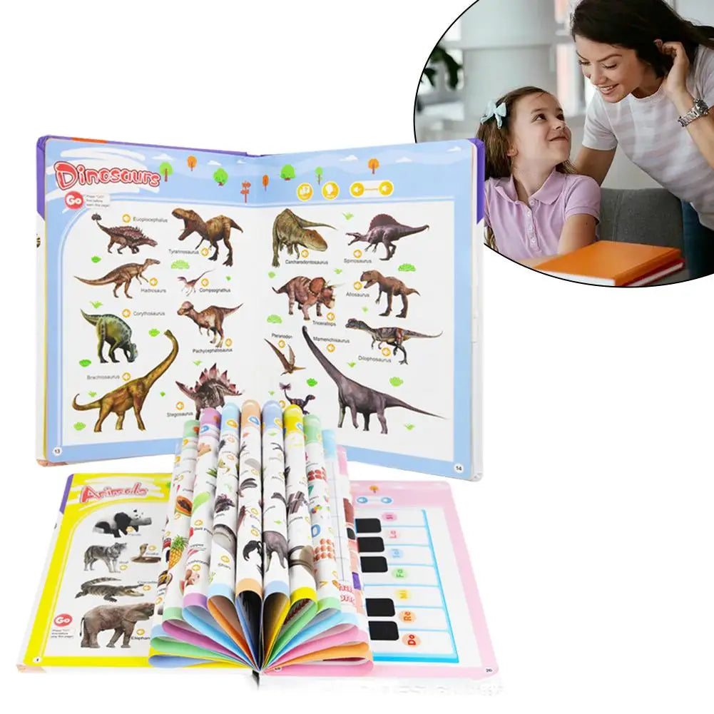 Kids English Sound Book — 300+ Words, Songs & Quiz Mode | Ages 1–6