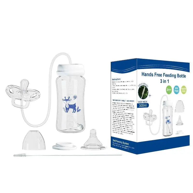 FreeFlow™ Hands-Free Baby Bottle | Anti-Colic, 3-in-1, 0–36 Months