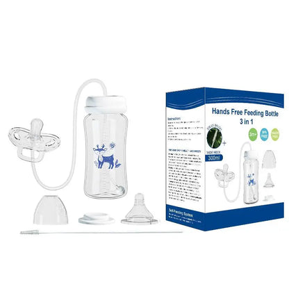 FreeFlow™ Hands-Free Baby Bottle | Anti-Colic, 3-in-1, 0–36 Months