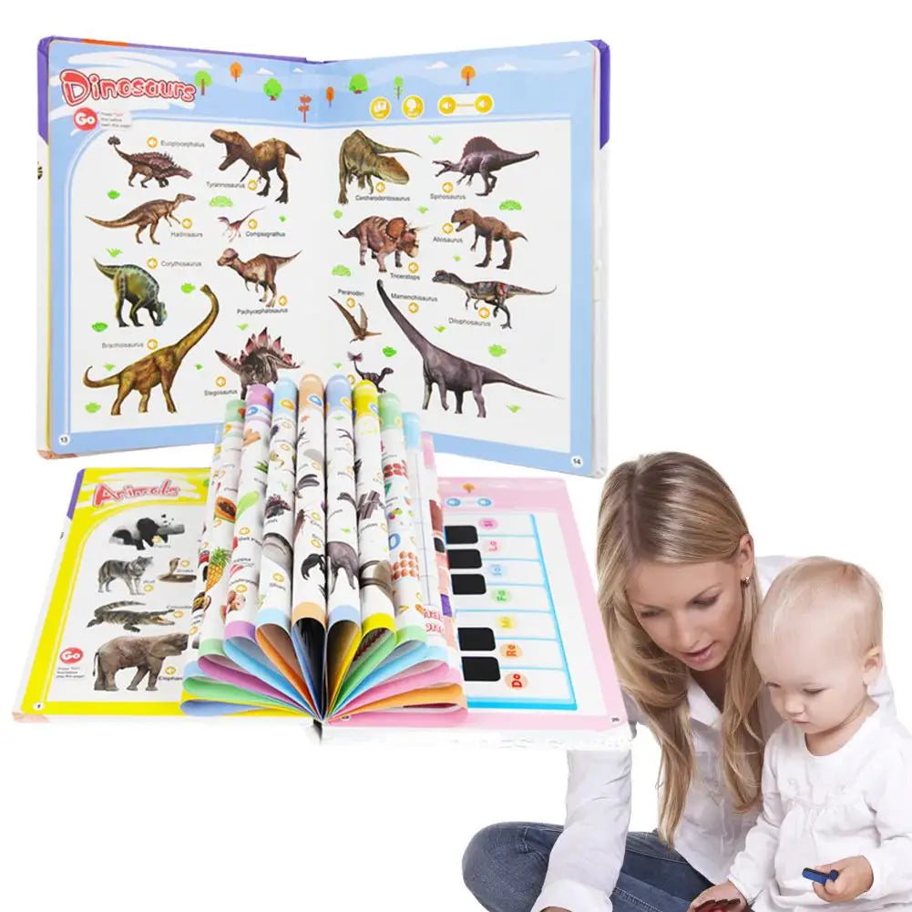 Kids English Sound Book — 300+ Words, Songs & Quiz Mode | Ages 1–6