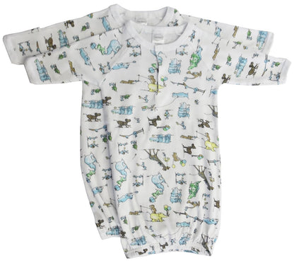 Boys Print Infant Gowns - 2 Pack – Lovable Layers Kids Essentials | LovabLelayers